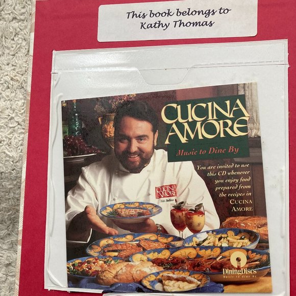 Cucina Amore Italian Cookbook Vintage 1995 1ST Edition - Picture 2 of 9